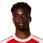 Portrait de Bukayo Saka