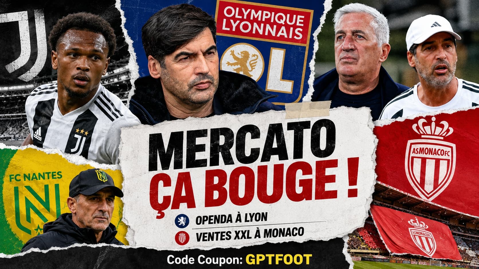Logo ou joueur représentant l'actualité des transferts de football en Ligue 1