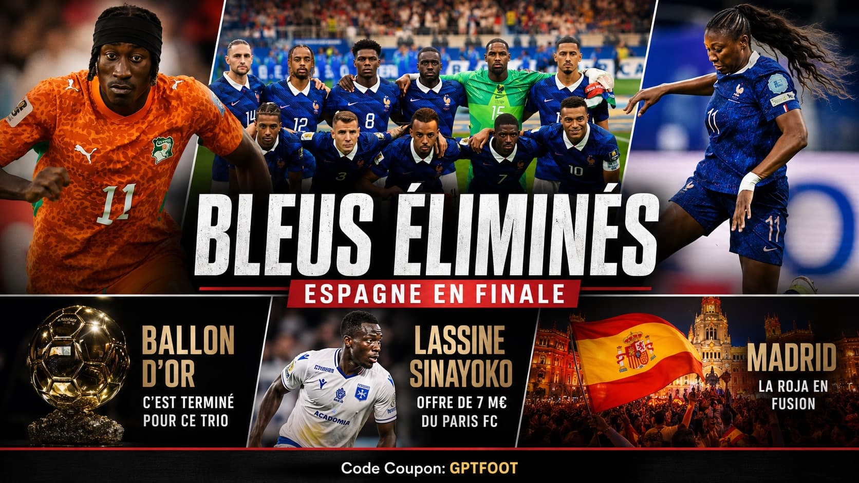 Supporters espagnols célébrant la qualification de la Roja en finale