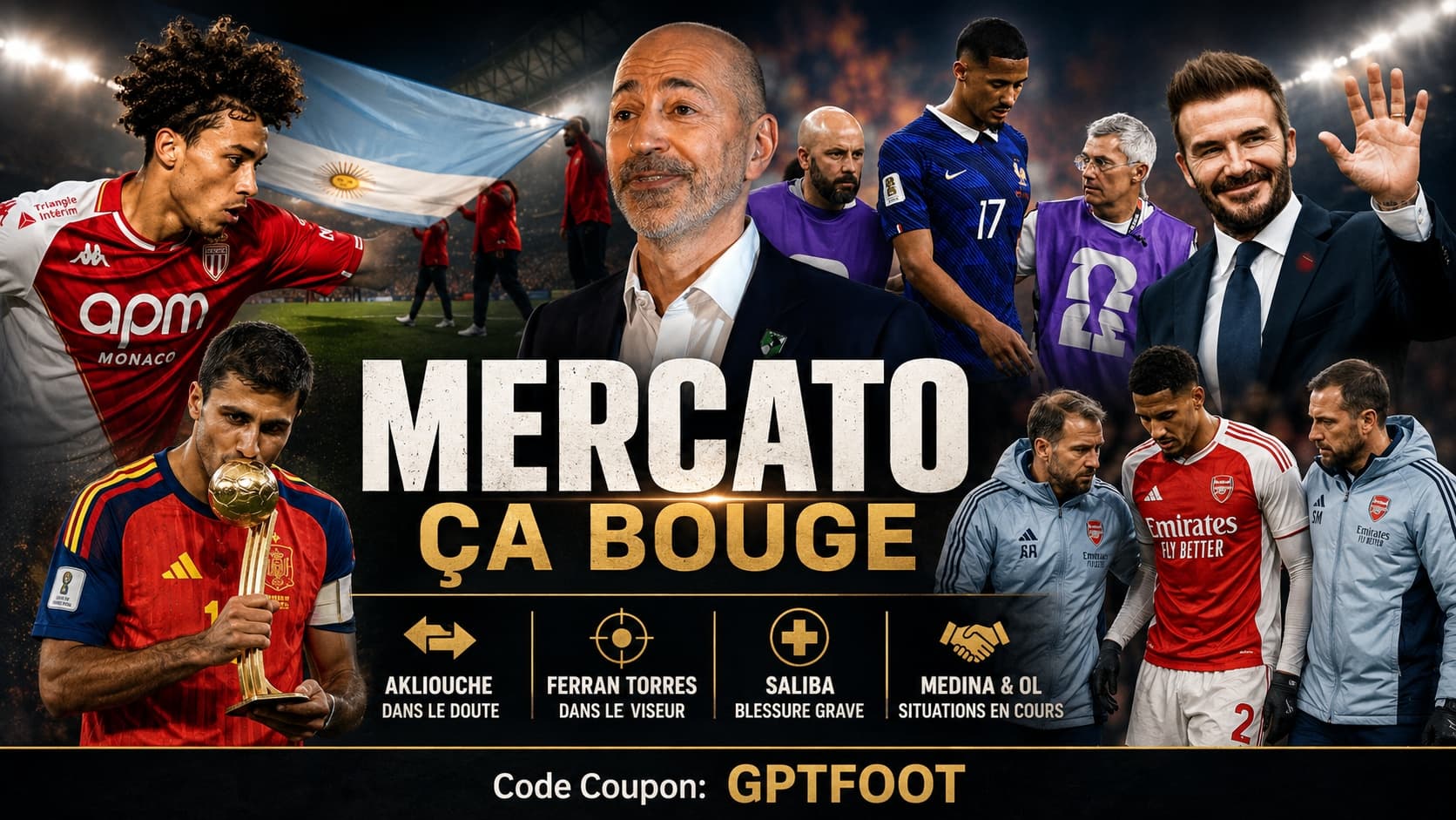 Le mercato s'accélère pour Maghnes Akliouche. Si le milieu monégasque a déjà donné son accord...