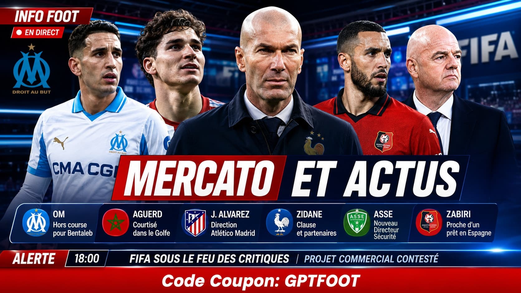 Zinédine Zidane lors de sa conférence de presse