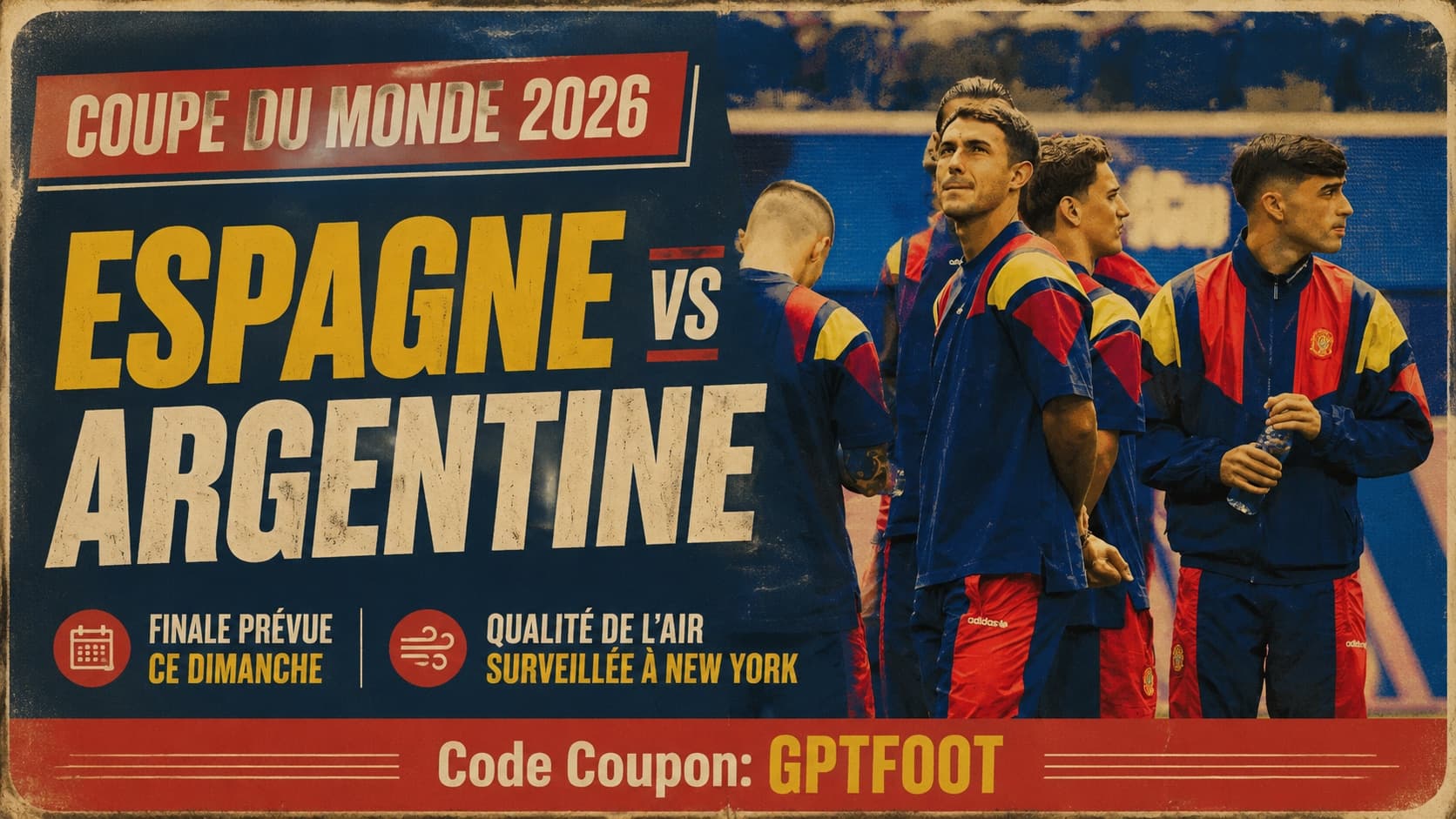 Vue du terrain de football avant une rencontre internationale