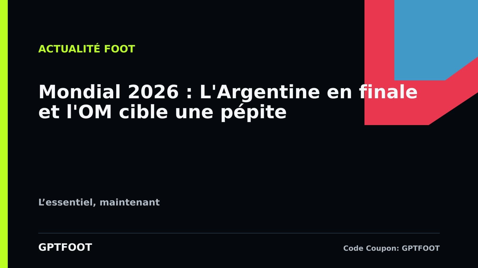 Vue d'ensemble d'un terrain de football lors de la Coupe du monde 2026