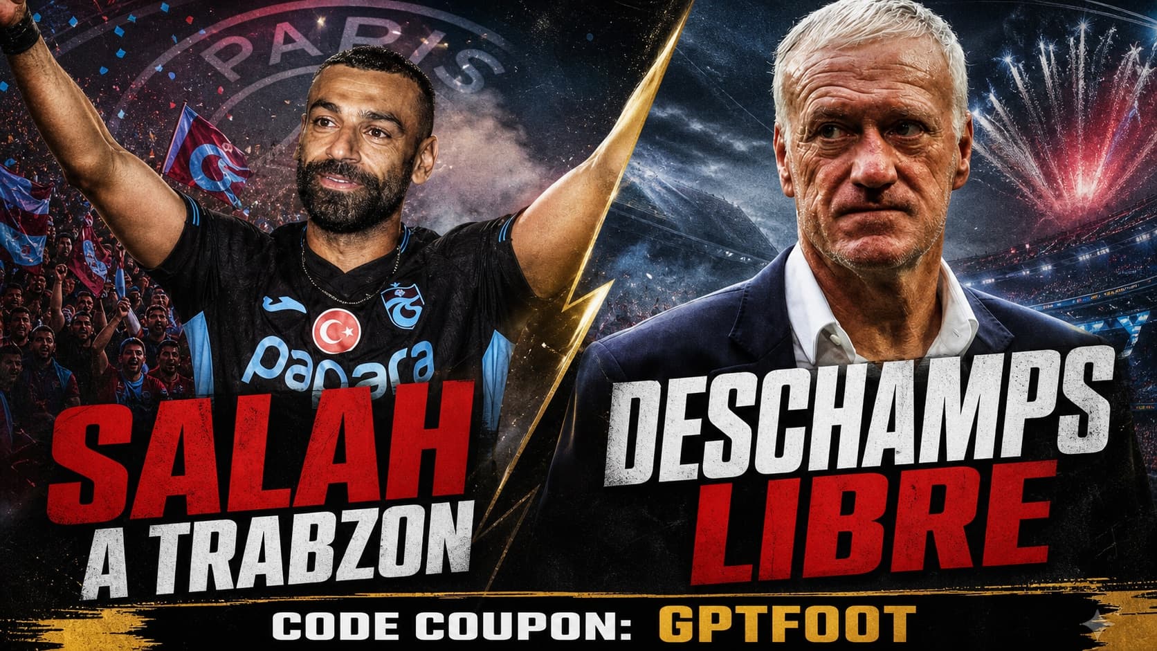 Mohamed Salah a reçu un accueil absolument délirant de la part des supporters de Trabzonspor....