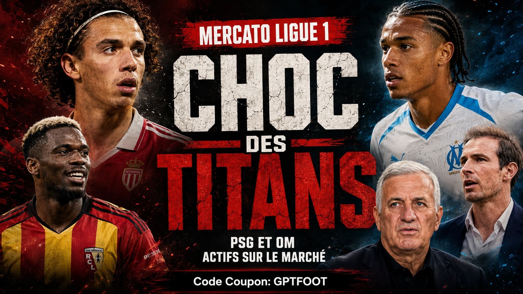 Logo de la Ligue 1 sur un terrain de football