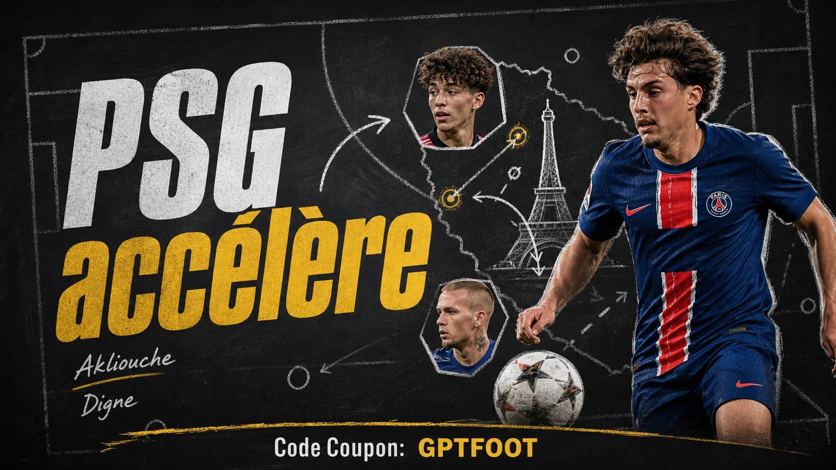Le Paris Saint-Germain s'active intensément sur le marché des transferts. Le club a trouvé un...