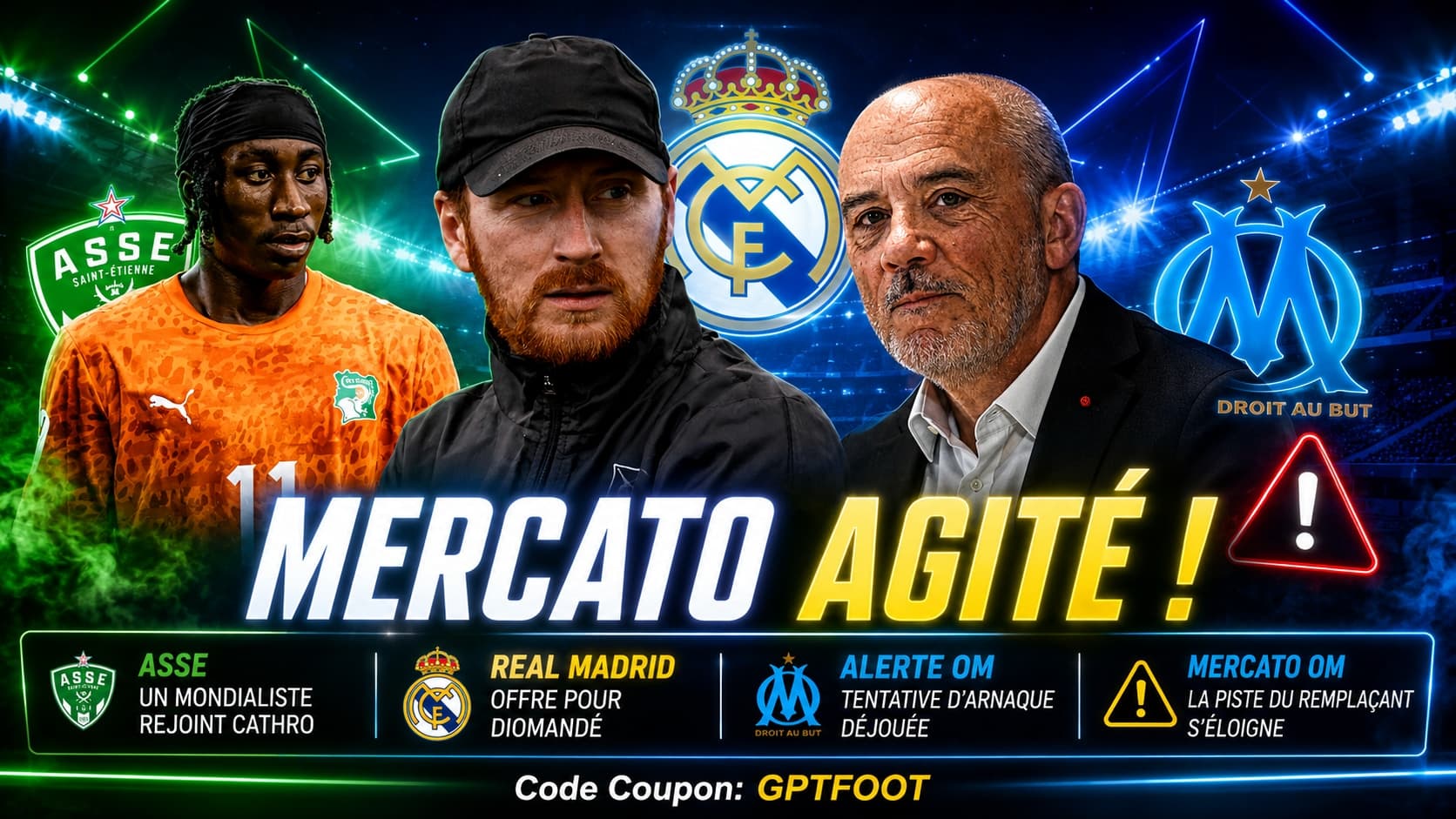 Logo officiel du Real Madrid sur un fond neutre