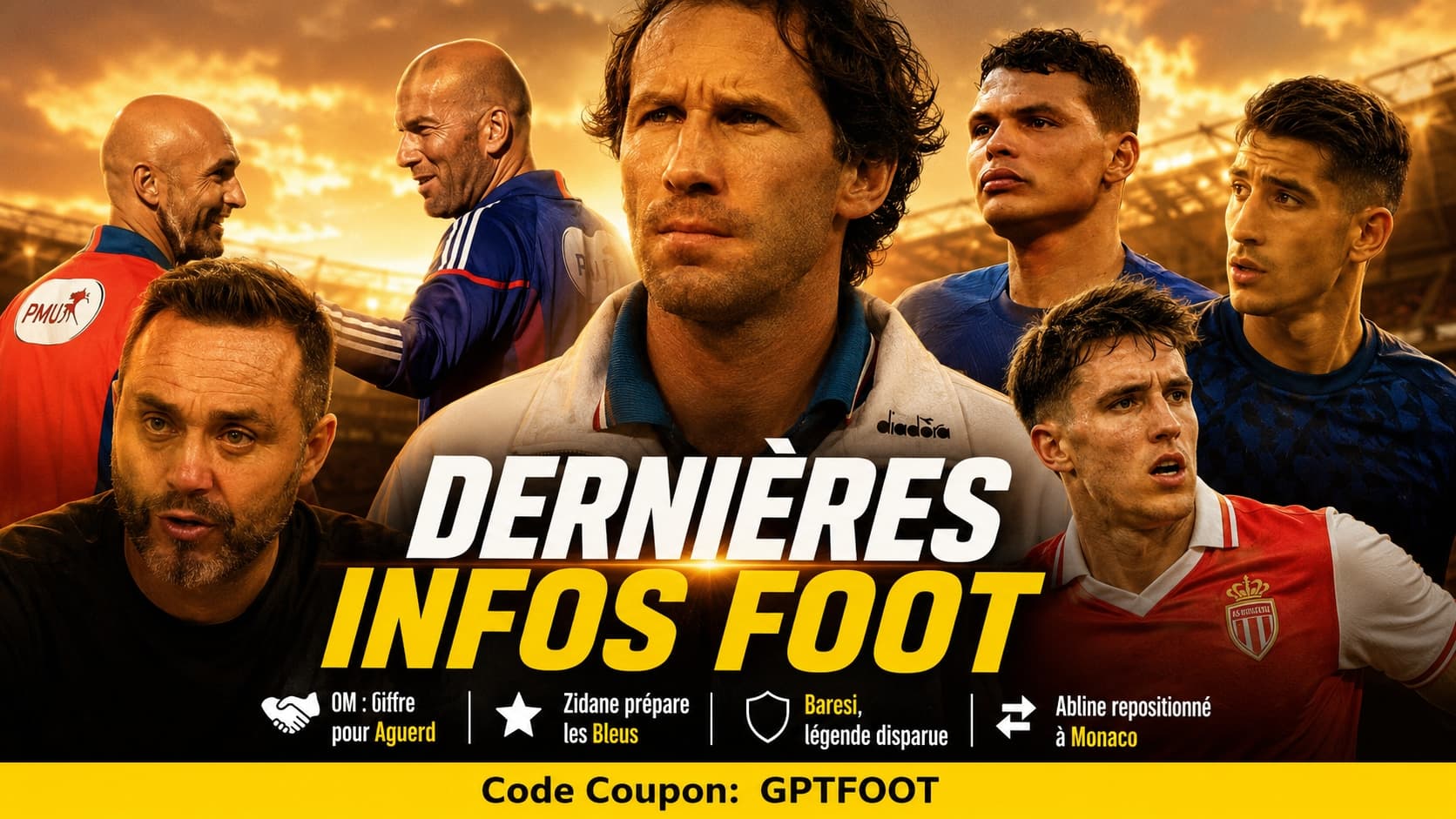 Un terrain de football lors d'une séance d'entraînement durant la période estivale
