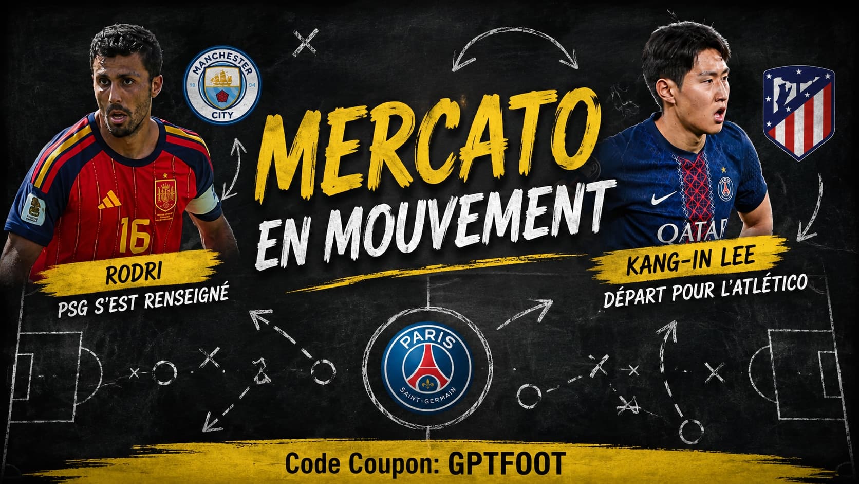 Le PSG aurait entamé des démarches auprès de Manchester City pour tâter le terrain concernant...