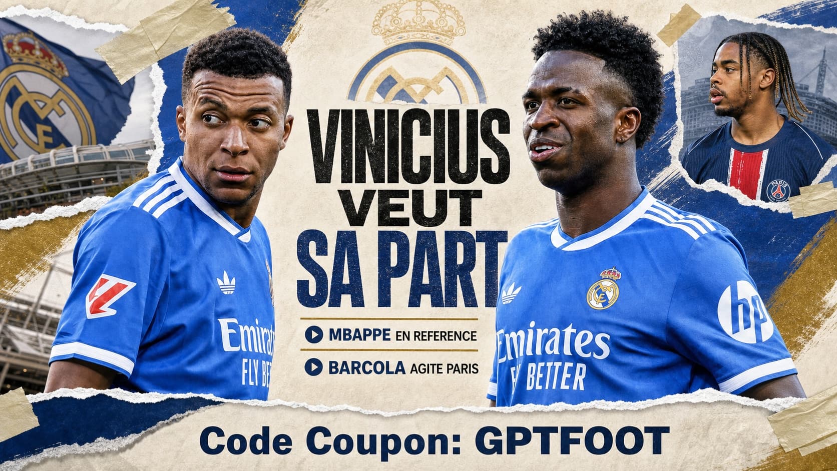 Le Real Madrid est sous tension avec le dossier Vinicius. L'ailier brésilien réclame désormais...