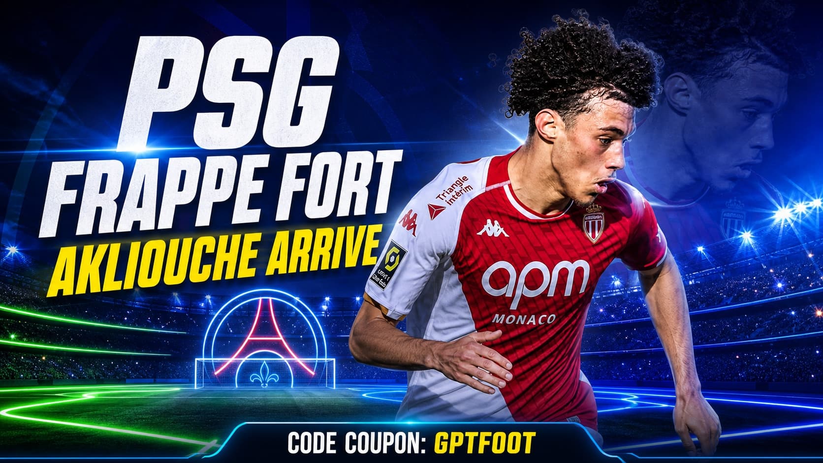 Le Paris Saint-Germain frappe fort sur le mercato en officialisant l'arrivée de Maghnes...
