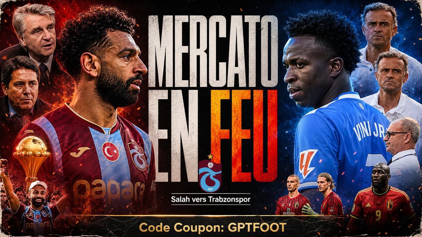 Logo et visuel de présentation de la nouvelle Ligue 3 française