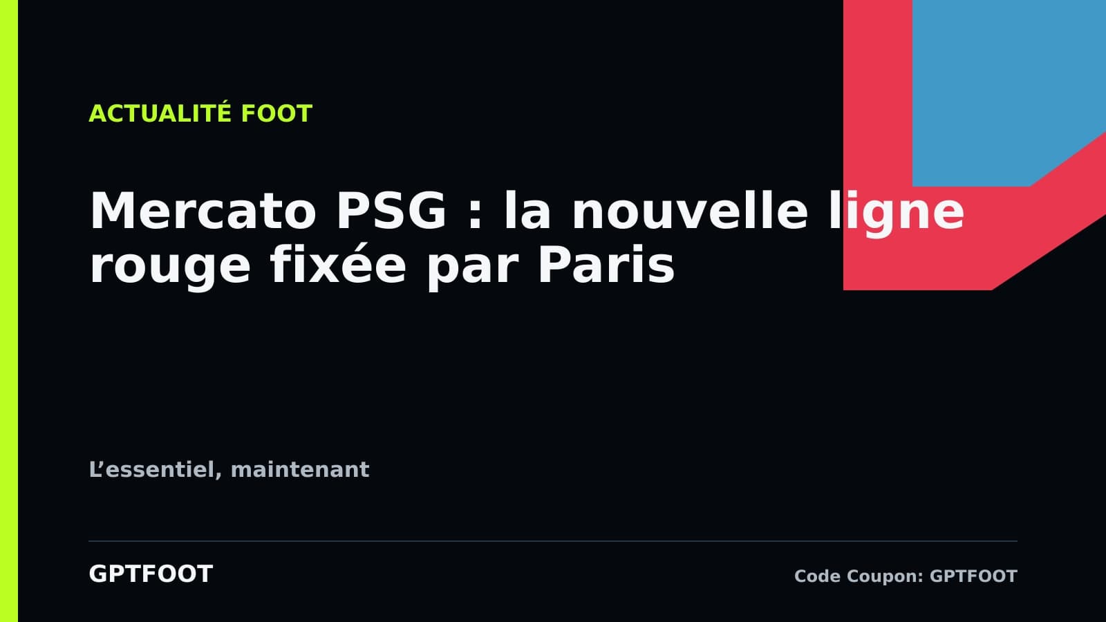 Le PSG change de stratégie sur le mercato. Après avoir été devancé par le Real Madrid dans le...