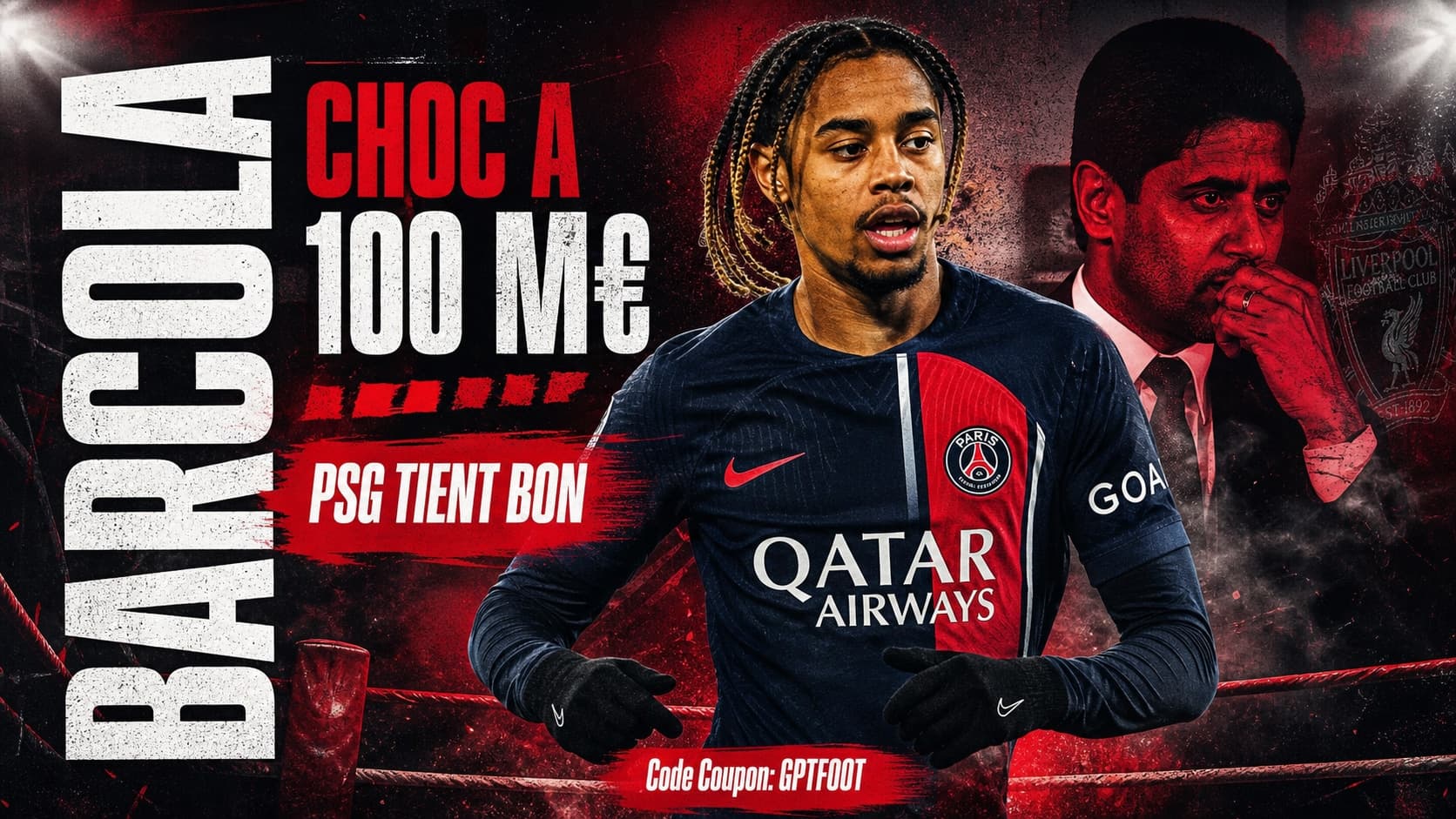 Liverpool a entamé des négociations avec le PSG pour Bradley Barcola. Les Reds ont formulé une...
