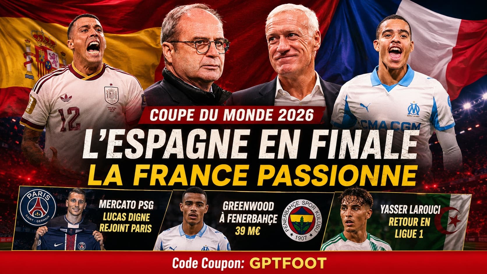 Stade de football lors de la Coupe du Monde 2026