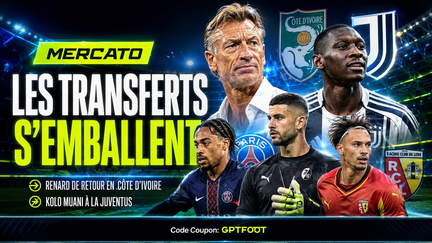 Hervé Renard fait son grand retour sur le banc de la Côte d’Ivoire, onze ans après son sacre...