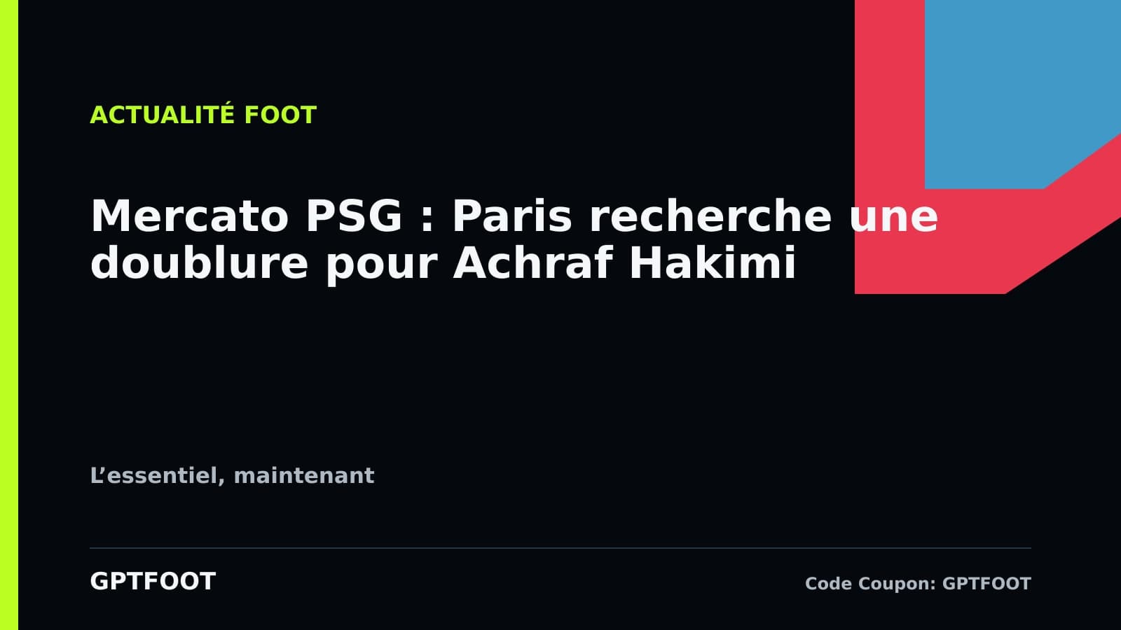 Le joueur Achraf Hakimi lors d'un match officiel avec le maillot du PSG.