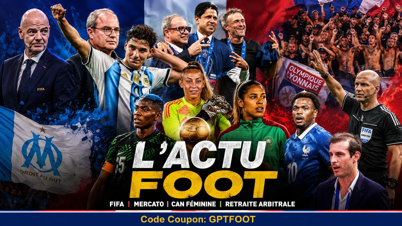Le logo de la FIFA sur une pelouse de stade professionnel