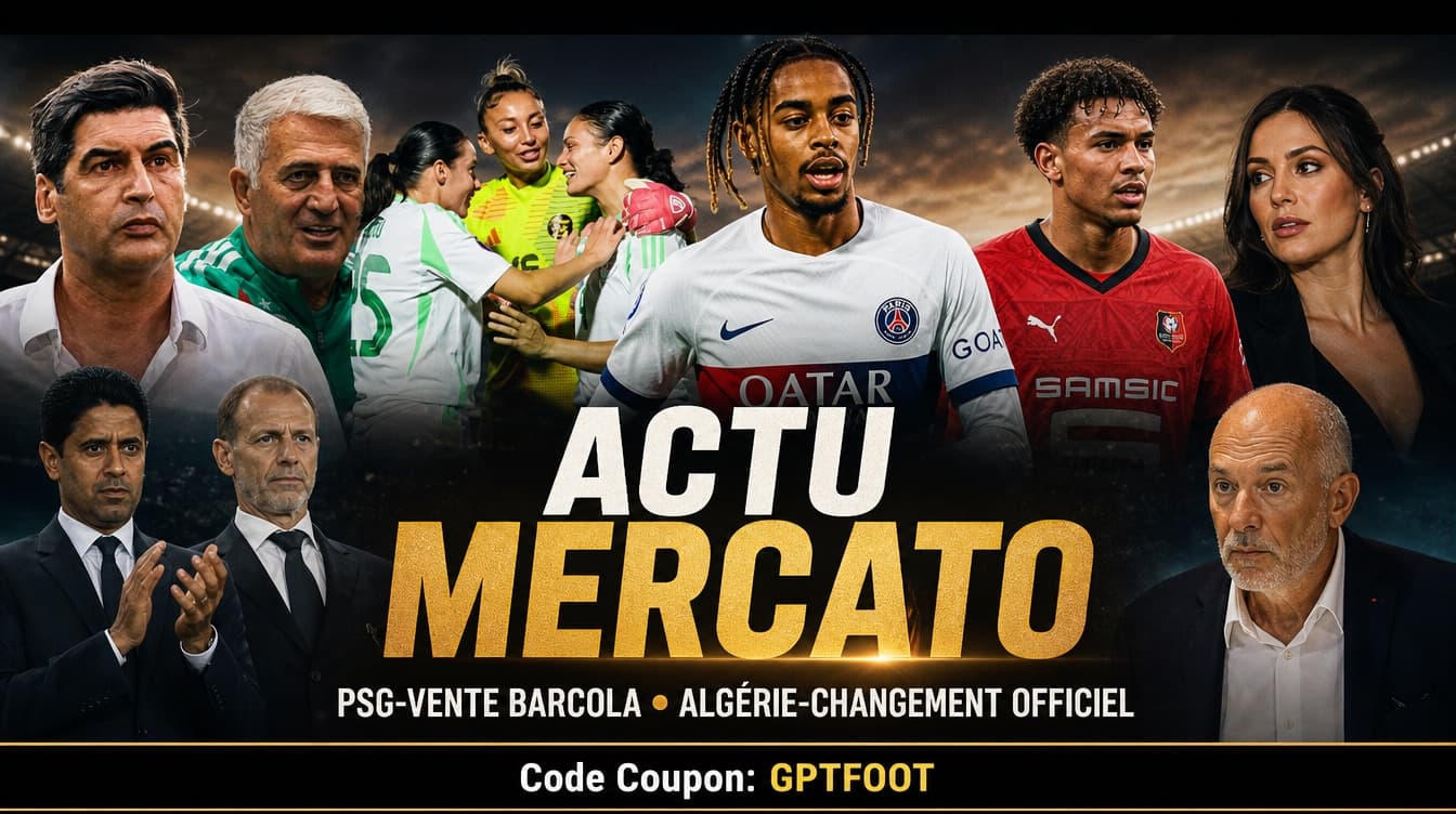 Un ballon de football sur une pelouse représentant l'actualité sportive