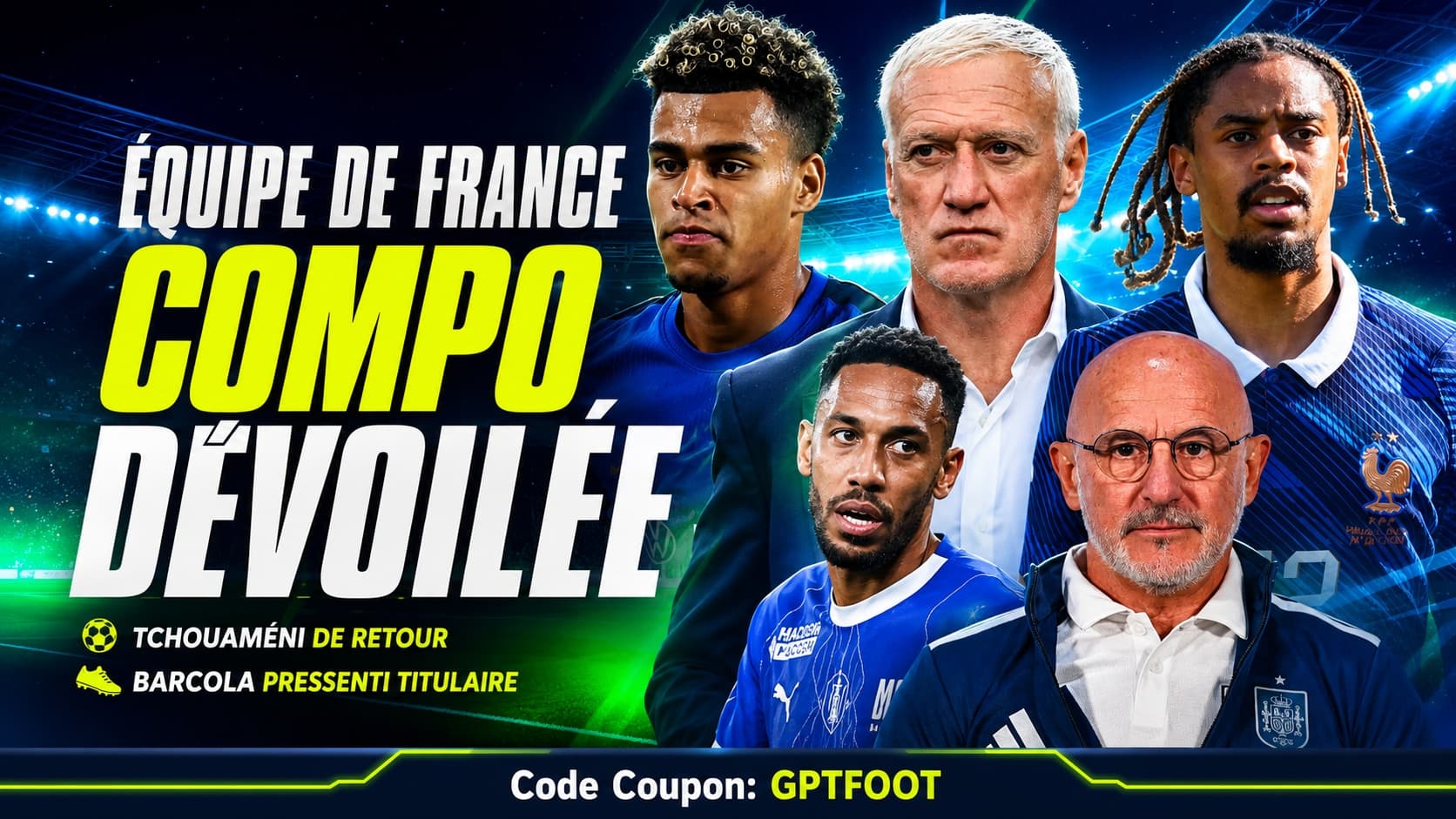 À quelques heures de la demi-finale France-Espagne, Didier Deschamps a tranché pour son onze...