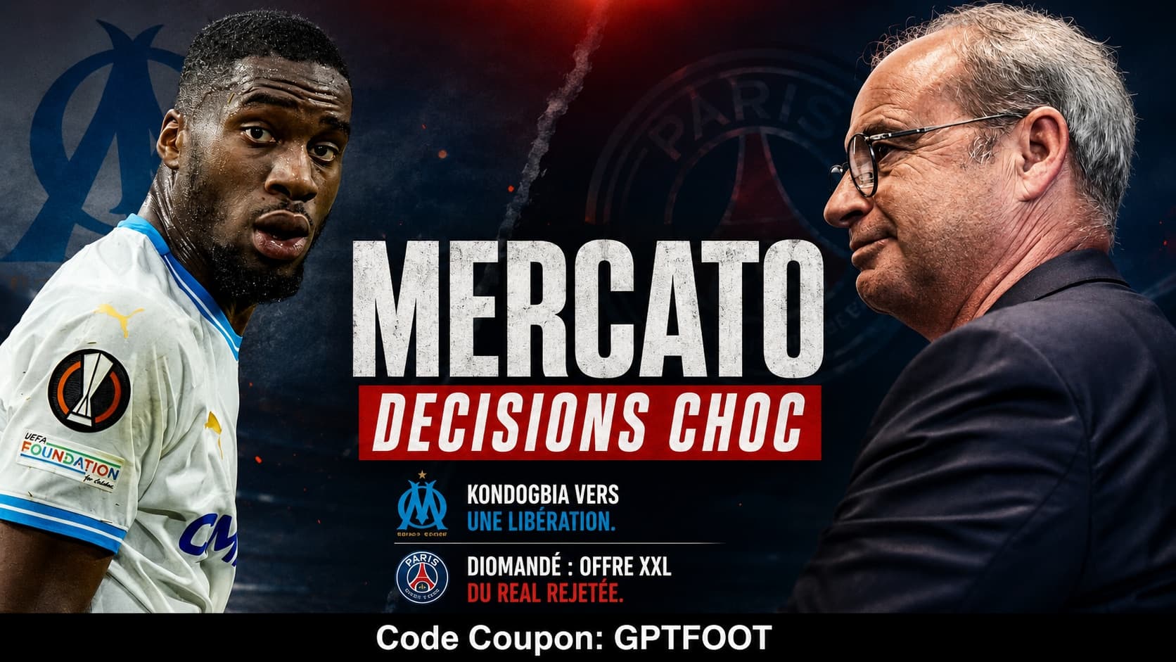 L'Olympique de Marseille pourrait prendre une décision radicale concernant Geoffrey Kondogbia...
