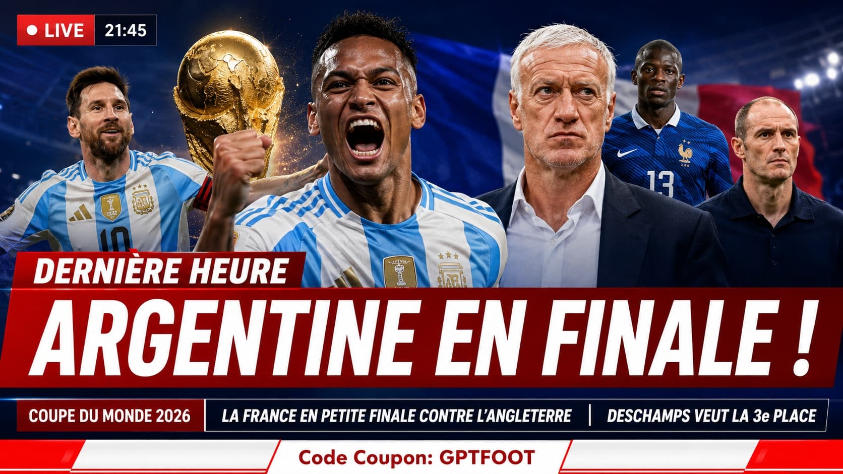 Lionel Messi célébrant une action lors de la Coupe du Monde 2026