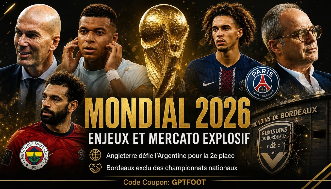 La Coupe du monde 2026 touche à sa fin avec une finale sous haute tension. Après l'élimination...