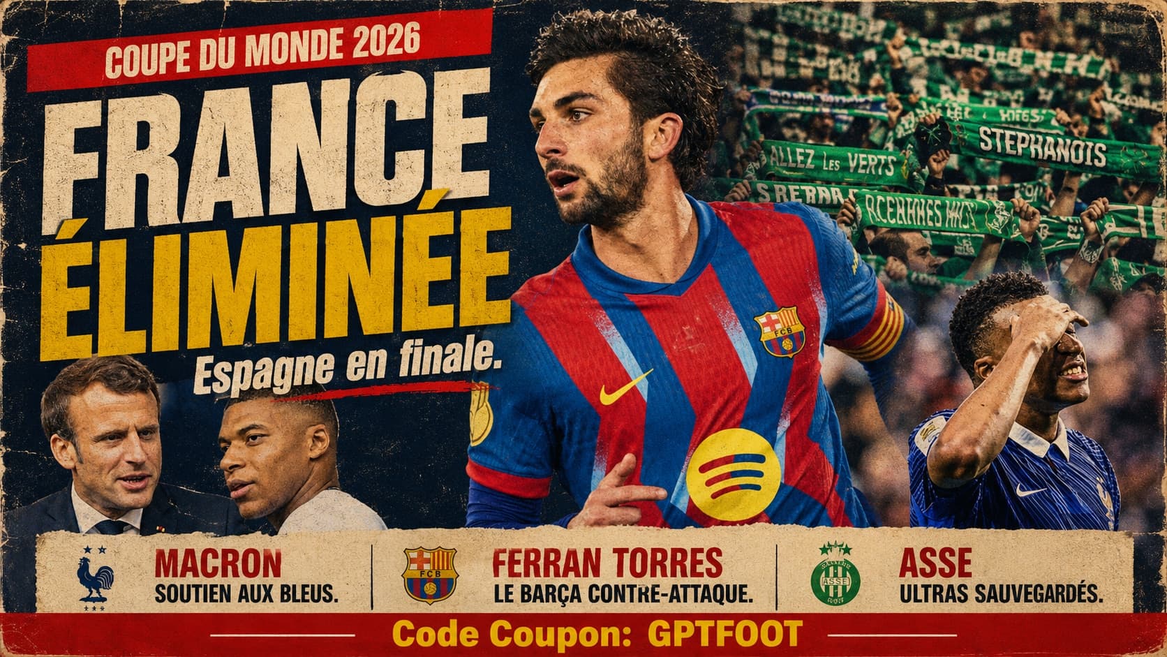 Les joueurs espagnols célèbrent leur victoire face à la France lors du Mondial 2026.