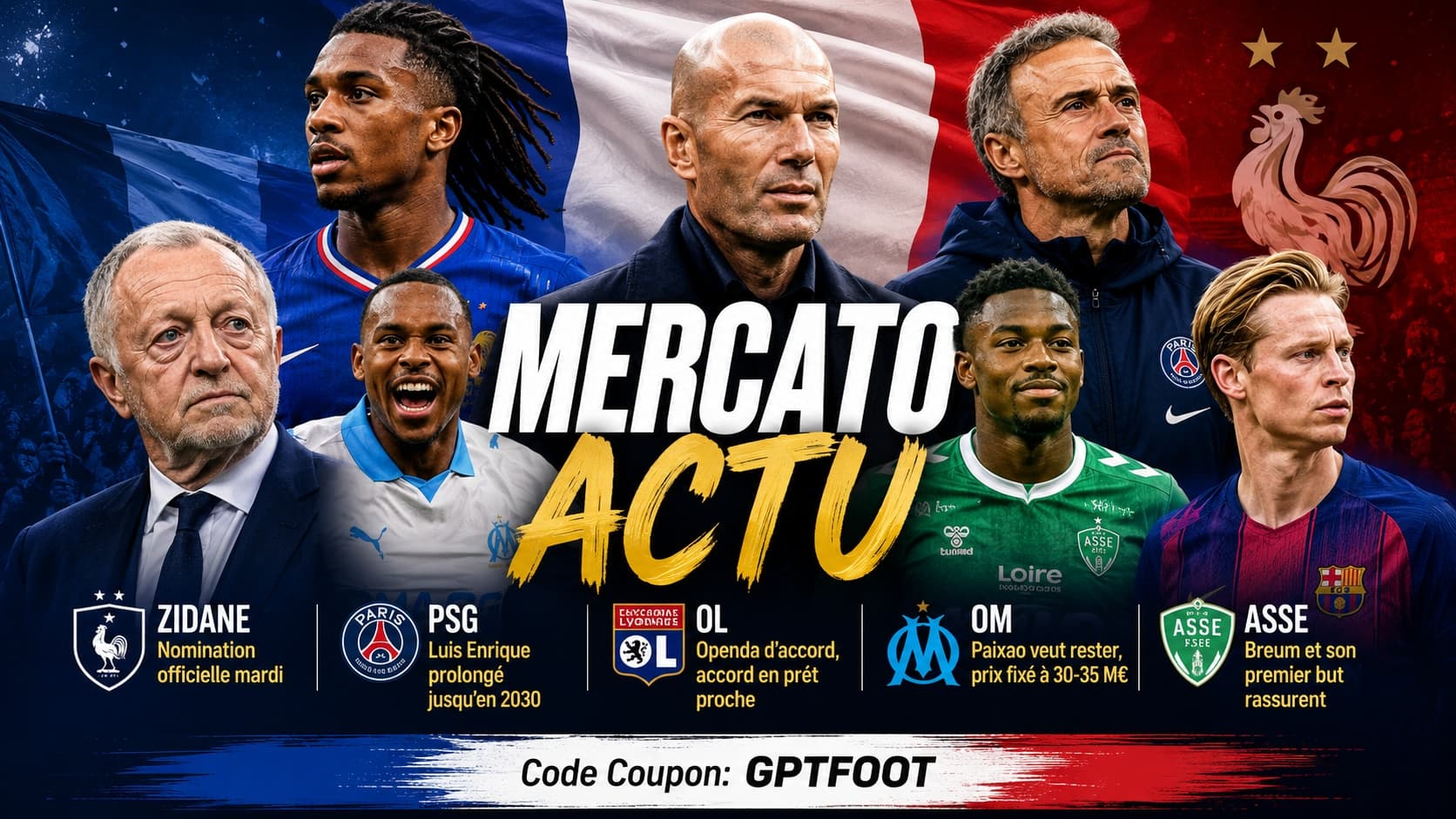 Zinédine Zidane lors d'une conférence de presse