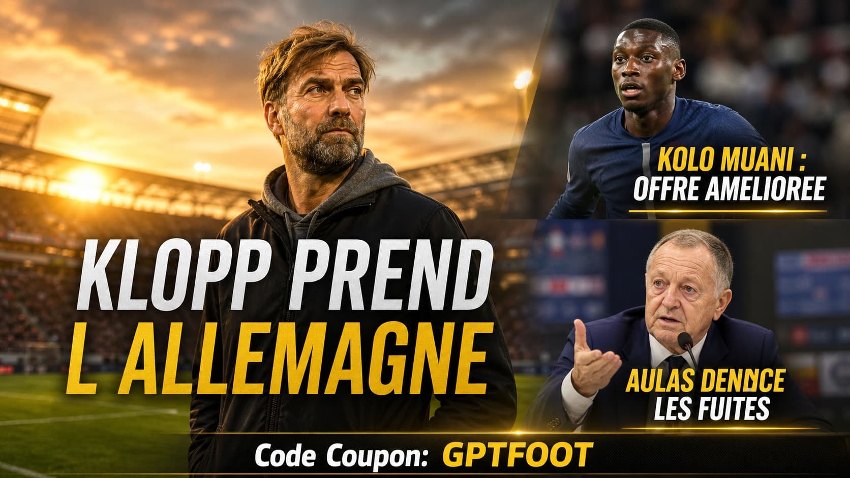 Jürgen Klopp prend officiellement les rênes de la sélection allemande. Le technicien a prévenu...