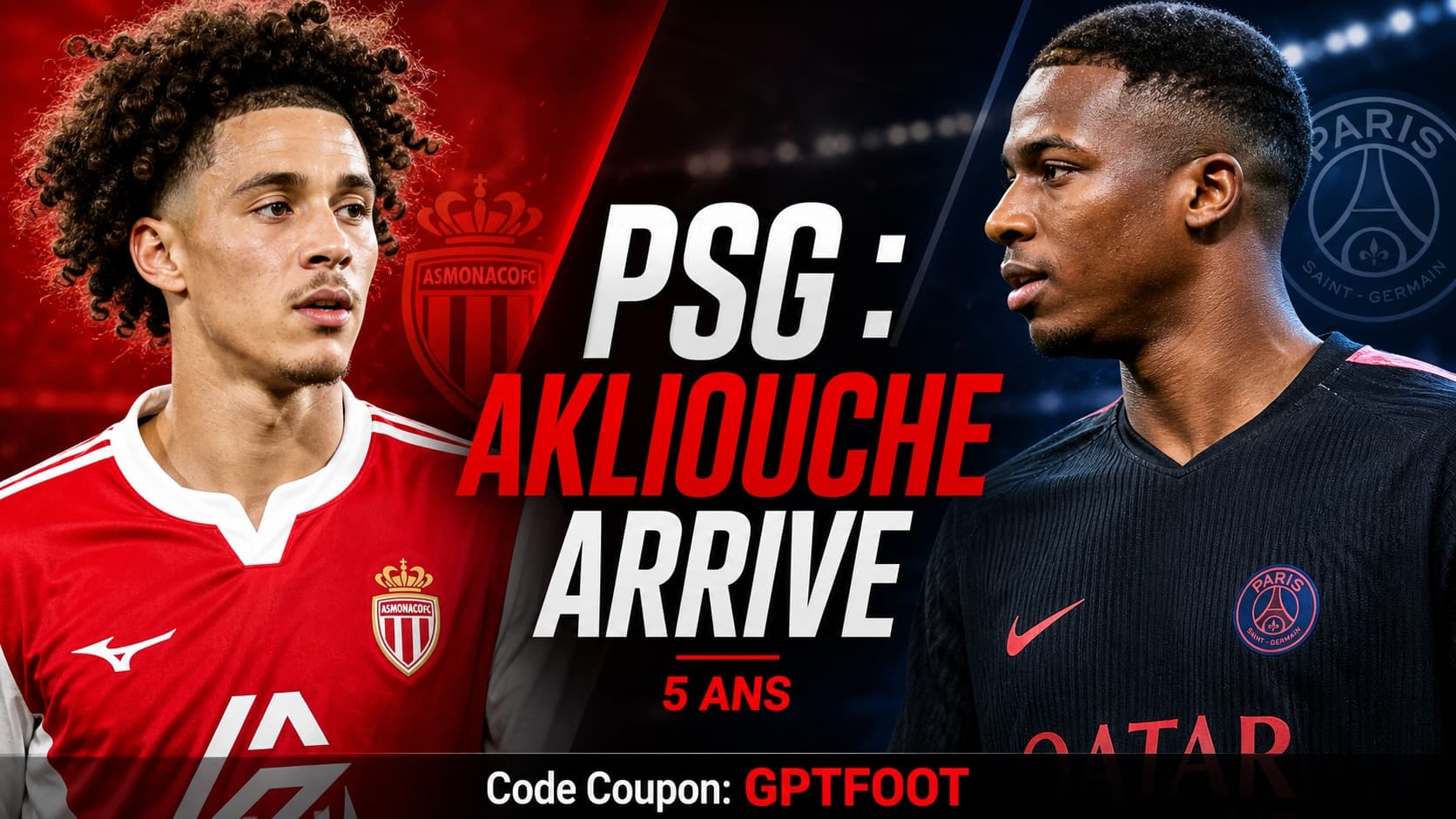 Le PSG tient sa première recrue majeure : Maghnes Akliouche s'engage pour cinq ans. Le...
