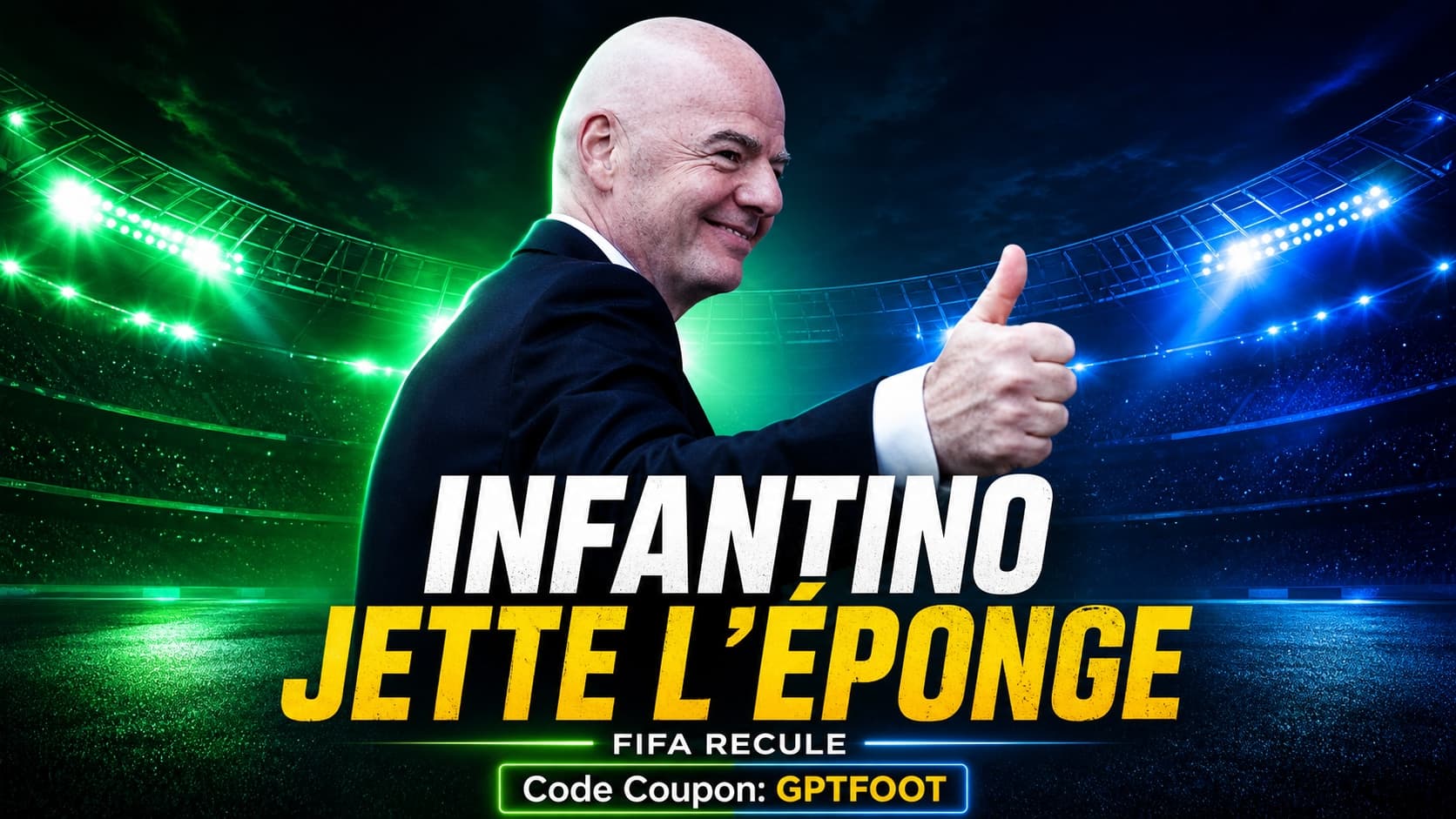 Gianni Infantino, président de la FIFA lors d'un événement officiel