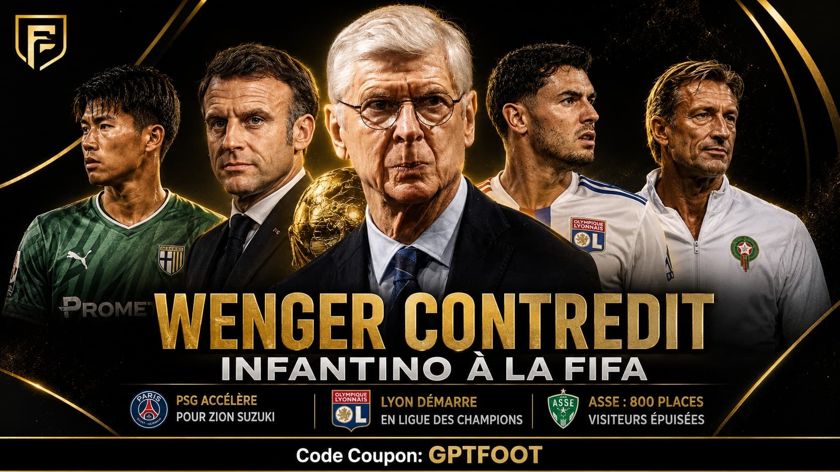 À la FIFA, Arsène Wenger se désolidarise publiquement de Gianni Infantino concernant le projet...