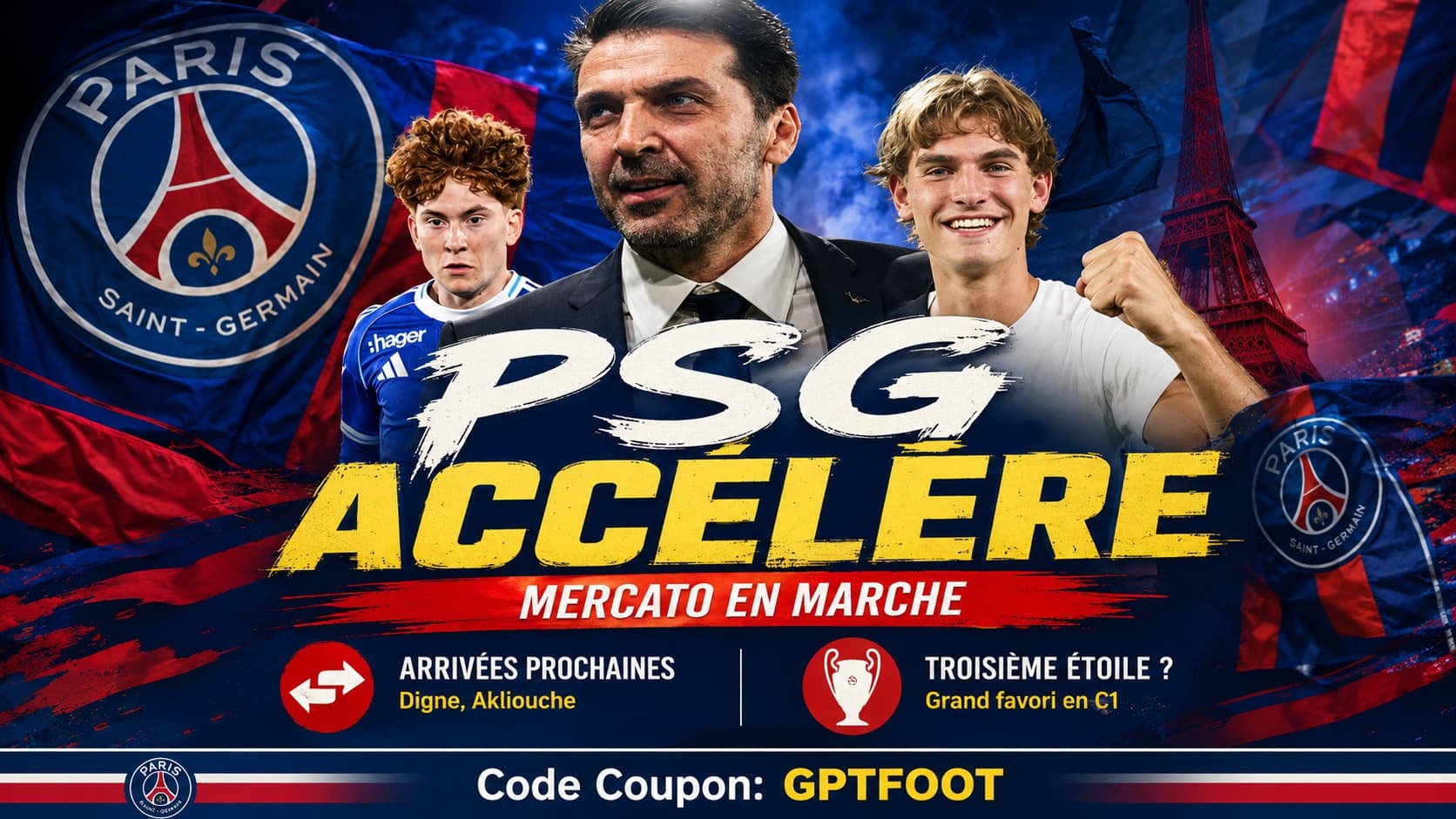 Le PSG s'apprête à accélérer sur le marché des transferts. Après une période marquée par...