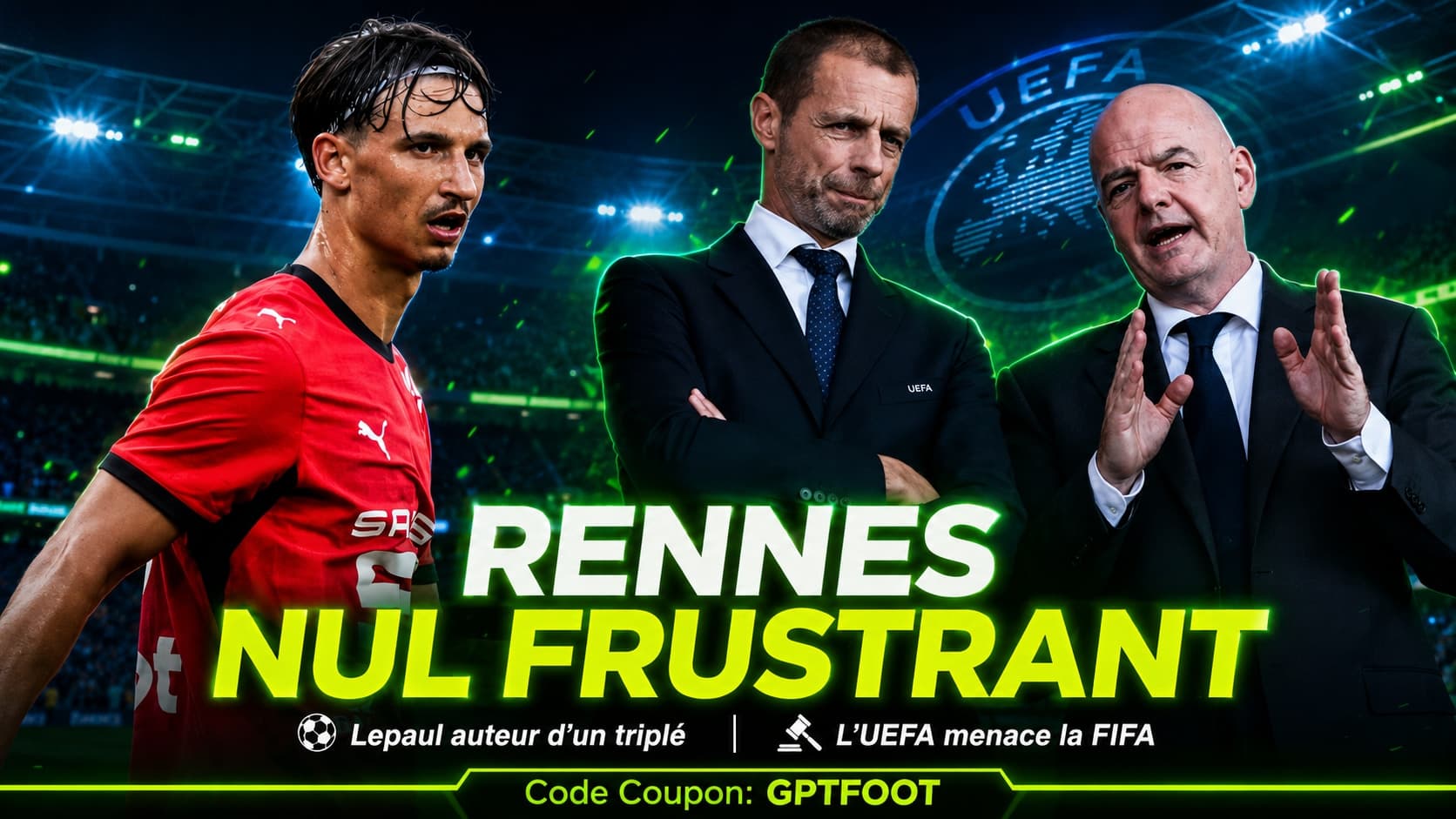 Le Stade Rennais a livré une prestation mémorable à Istanbul, concédant un nul frustrant 3-3...