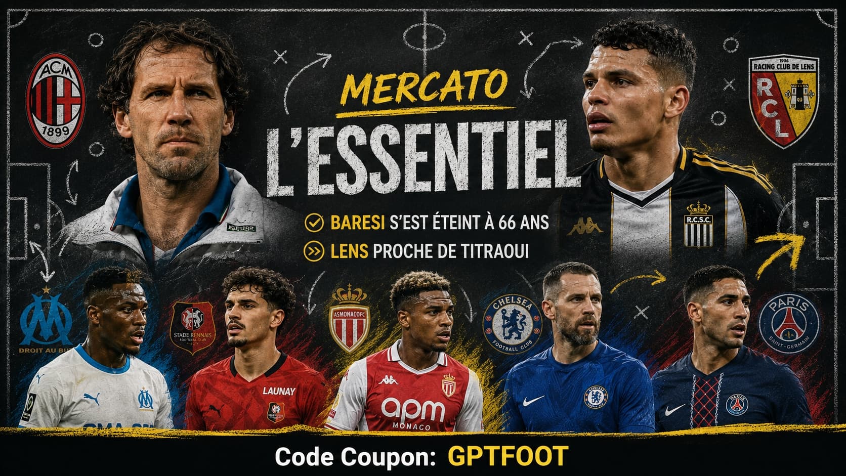 Le football est en deuil : Franco Baresi, légende absolue de l'AC Milan et pilier historique de...