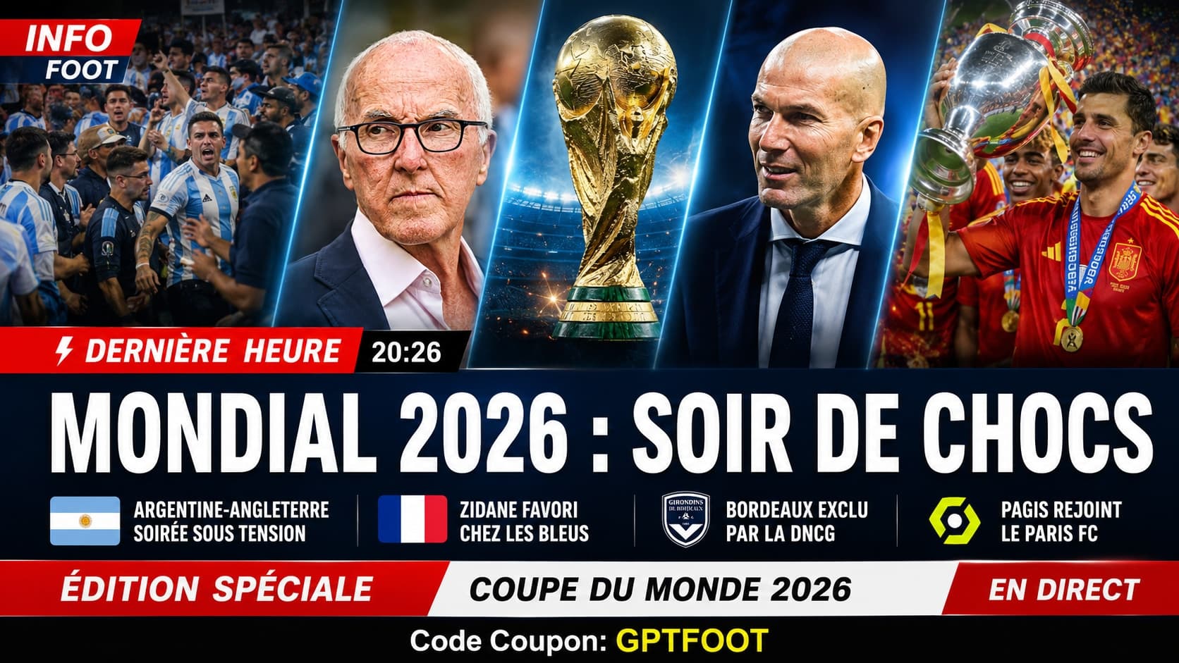 Stade de football lors d'une compétition internationale