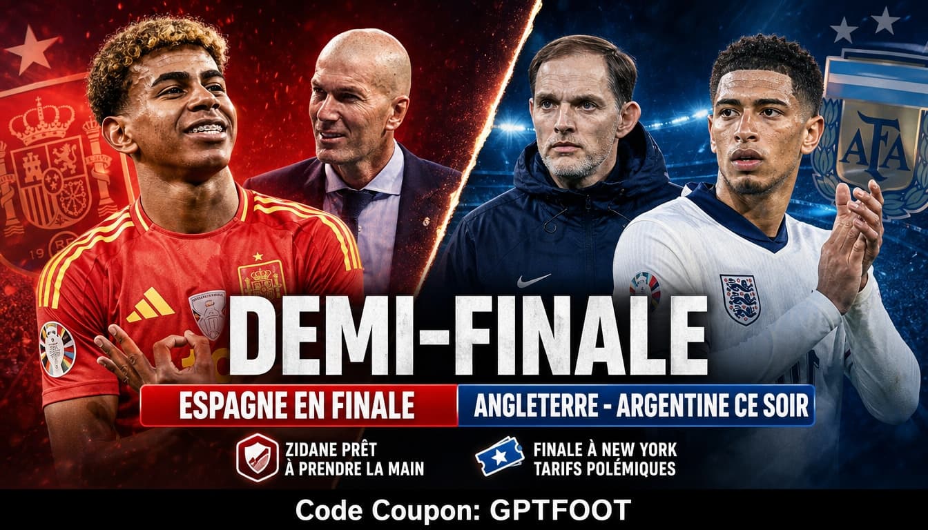 Les joueurs espagnols célèbrent la victoire lors de la demi-finale du Mondial 2026.