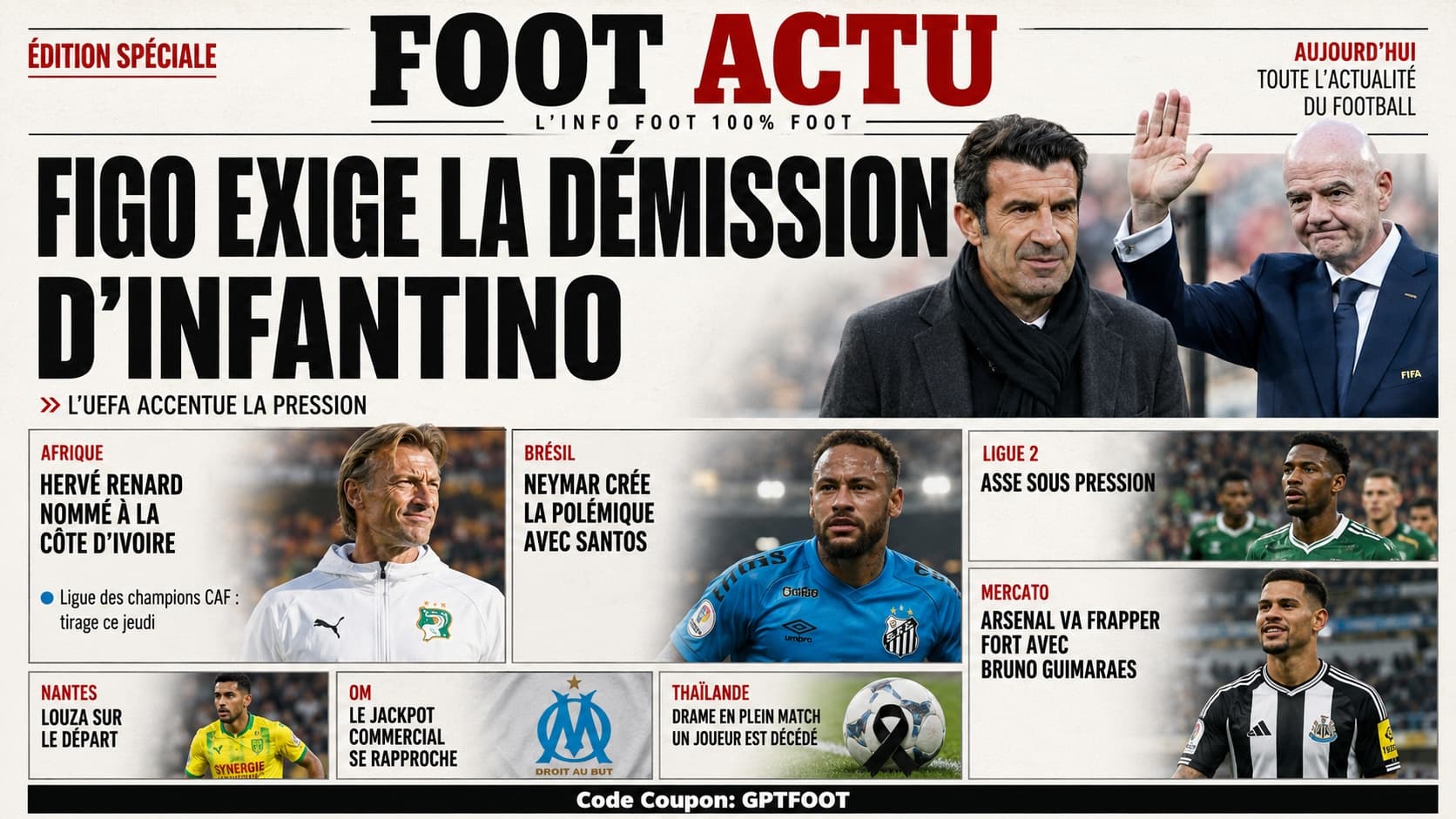 Le sélectionneur Hervé Renard sur un terrain de football