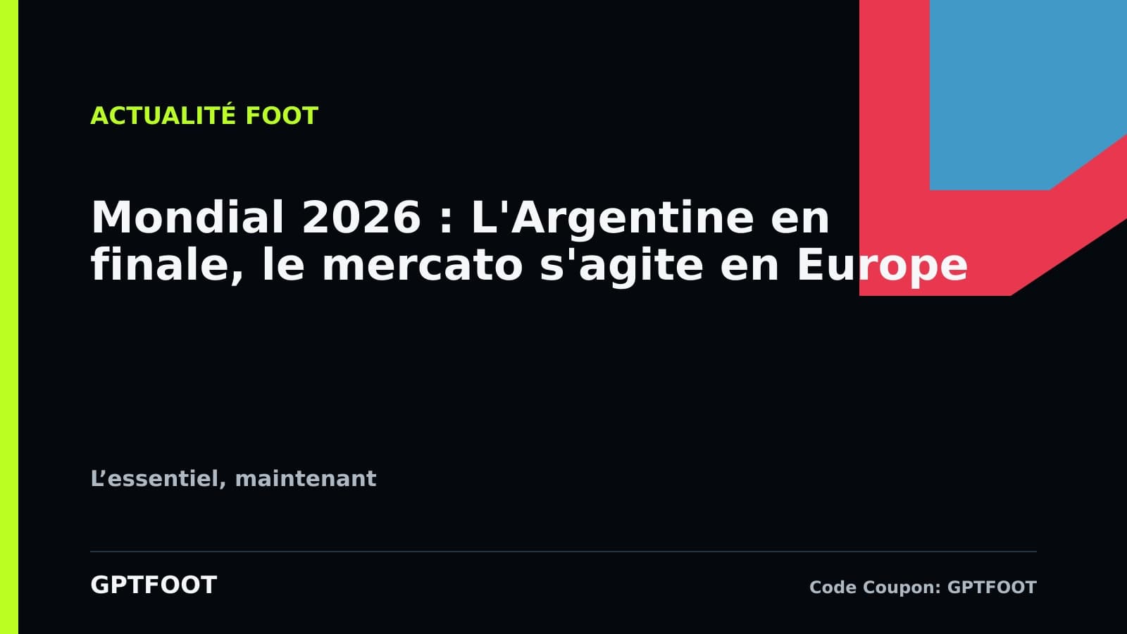 Lionel Messi célébrant une victoire avec l'Argentine durant la Coupe du Monde 2026