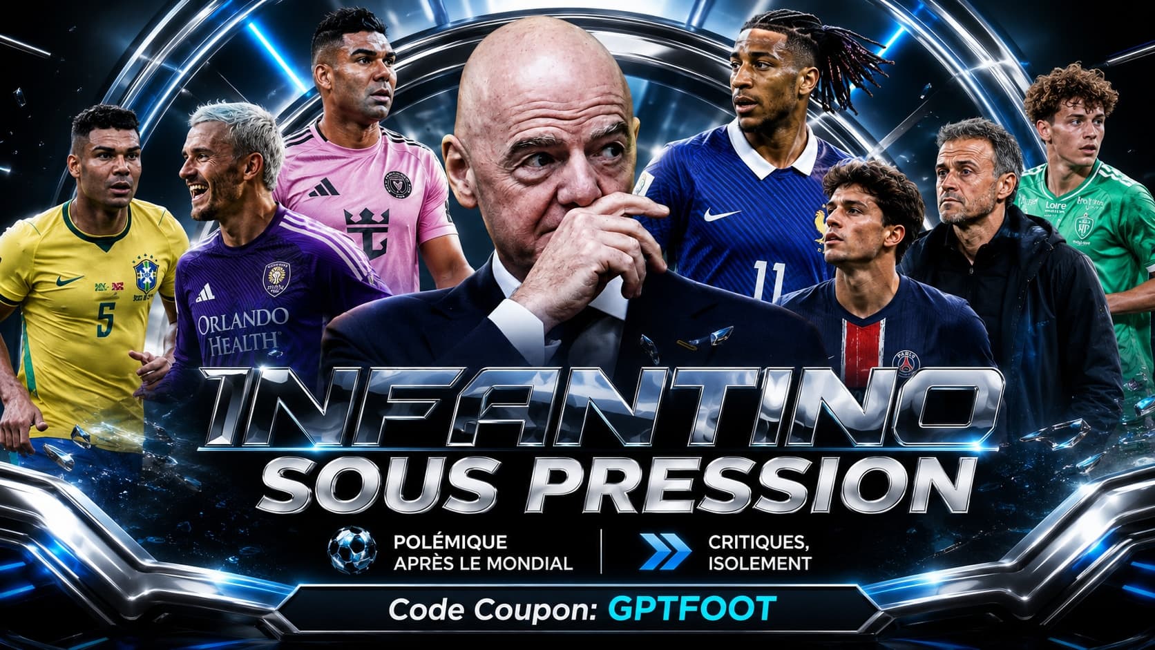 Gianni Infantino est au cœur d'une vive polémique après la Coupe du monde. Critiqué par Javier...
