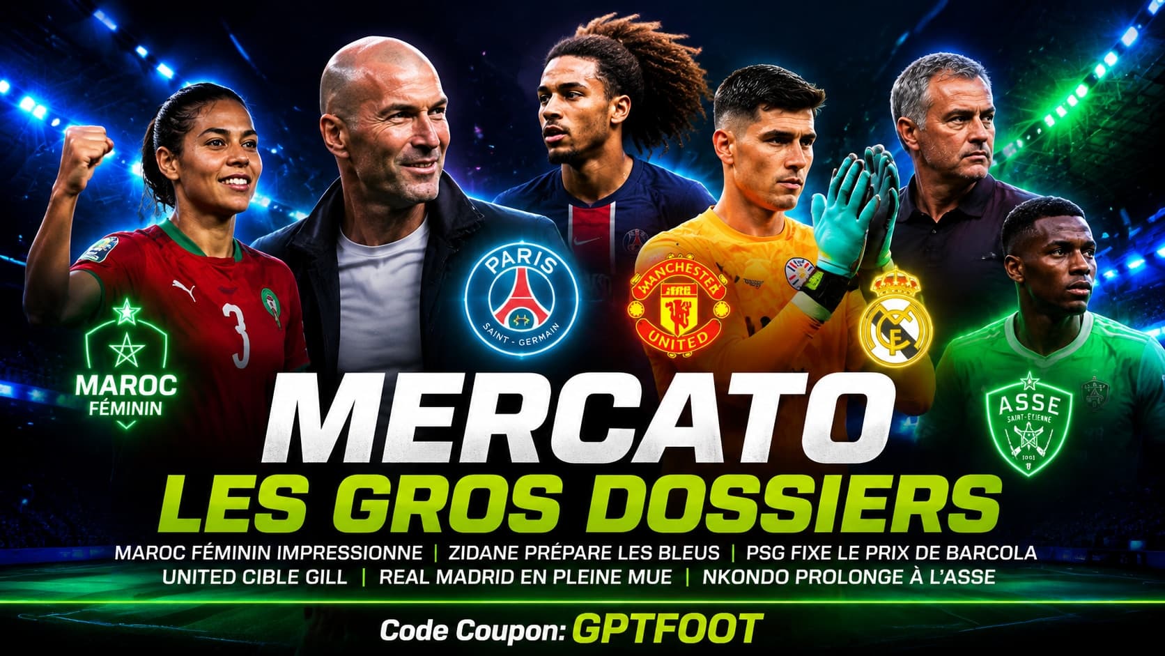 Joueurs de football lors d'un match de préparation