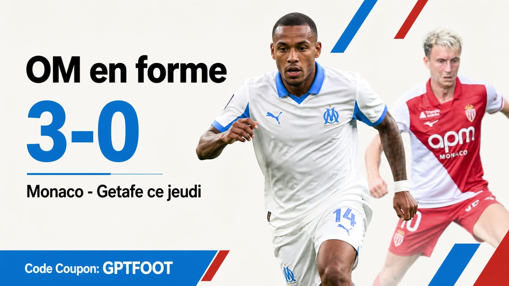 Joueurs de football lors d'un match de préparation estival