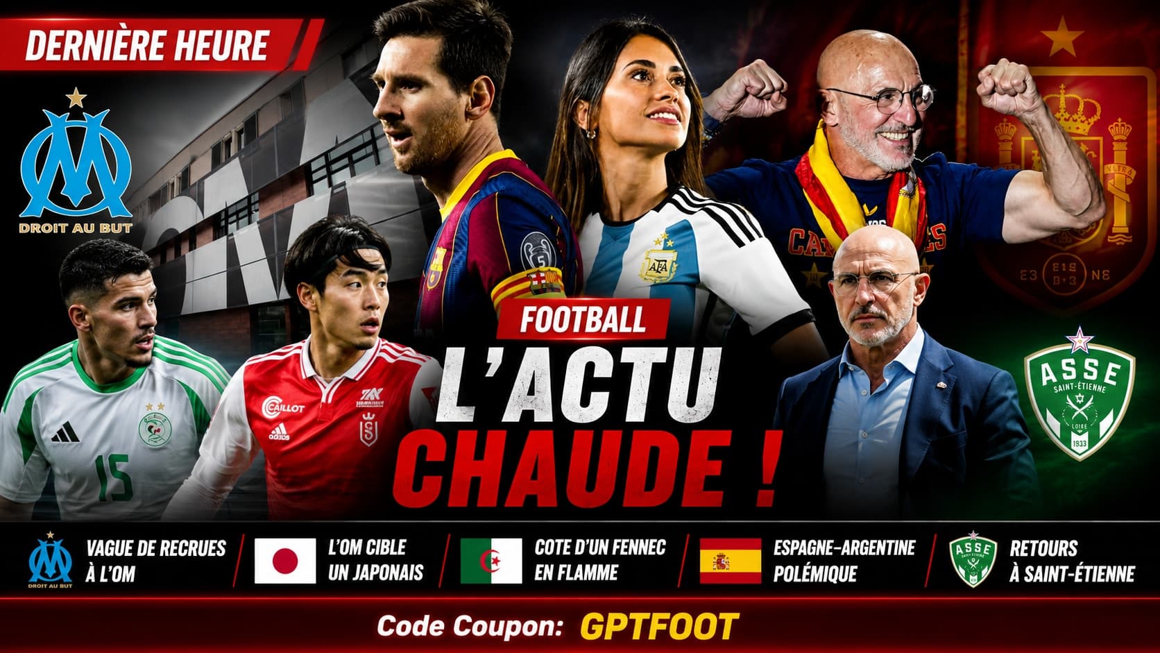 Un ballon de football sur une pelouse de stade