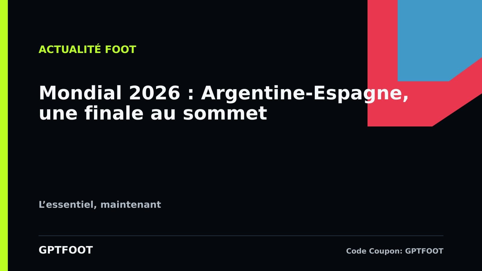 Lionel Messi et Lamine Yamal avant la finale de la Coupe du Monde 2026