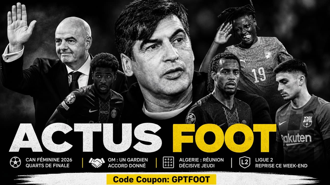 Joueurs de football sur un terrain lors d'un match officiel