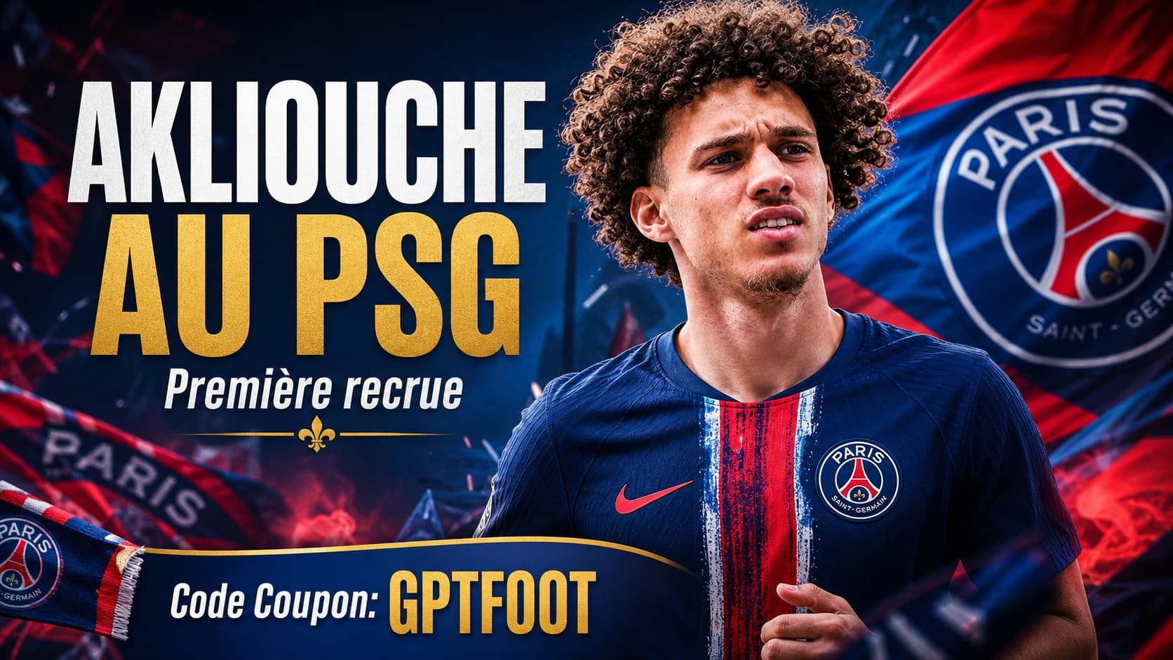 Le PSG s'offre une nouvelle pépite avec le recrutement de Maghnes Akliouche, en provenance de...