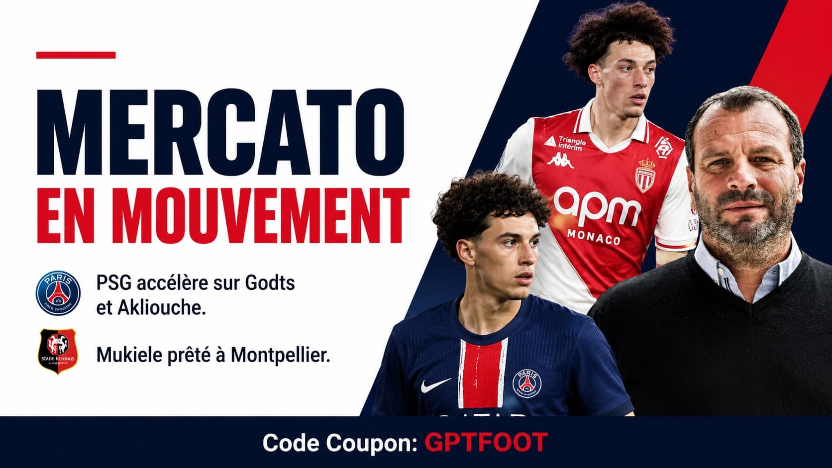 Logo du Paris Saint-Germain et du Stade Rennais pour illustrer le mercato