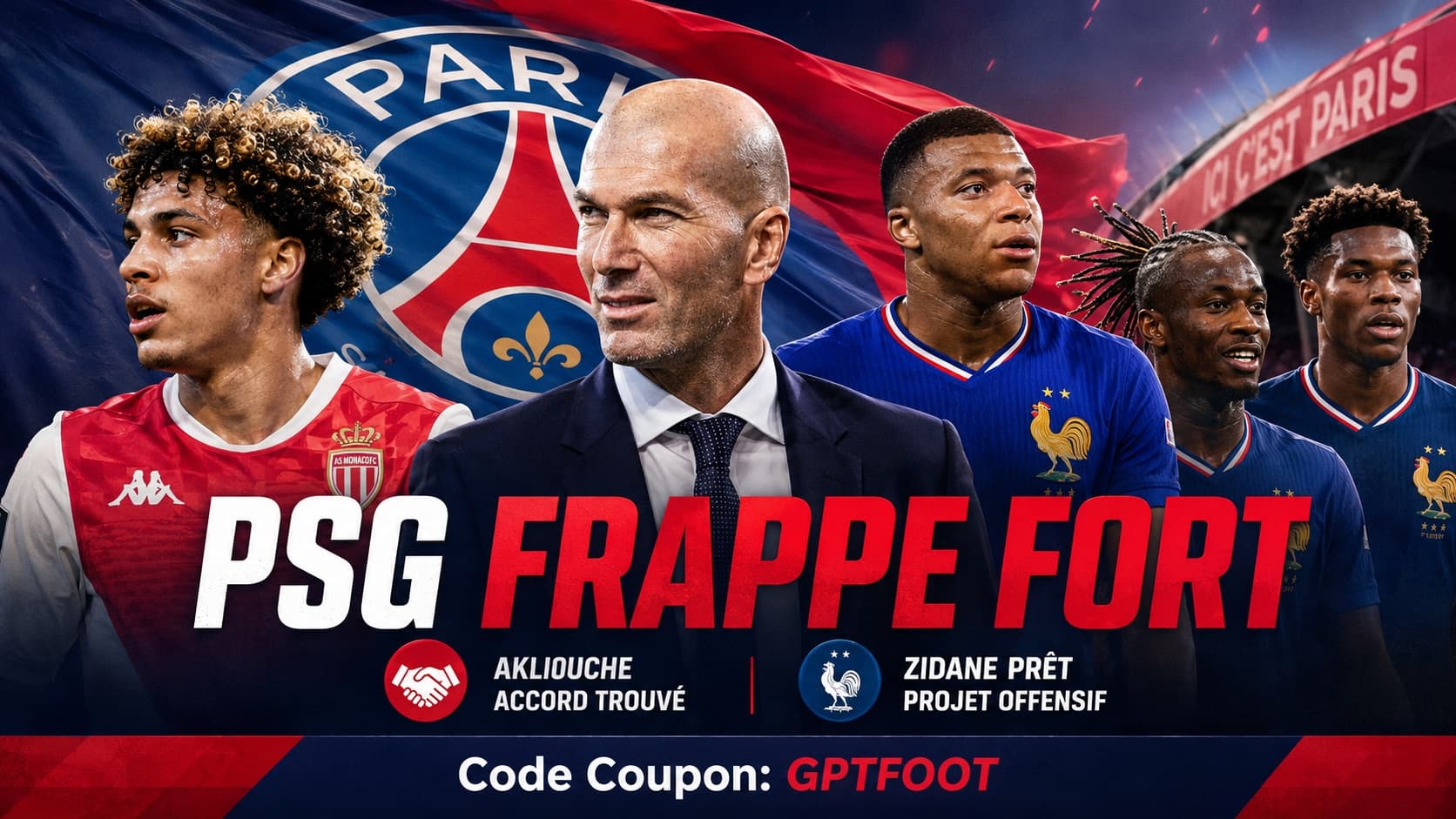 Le PSG frappe un grand coup sur le mercato : le club parisien aurait trouvé un accord de...