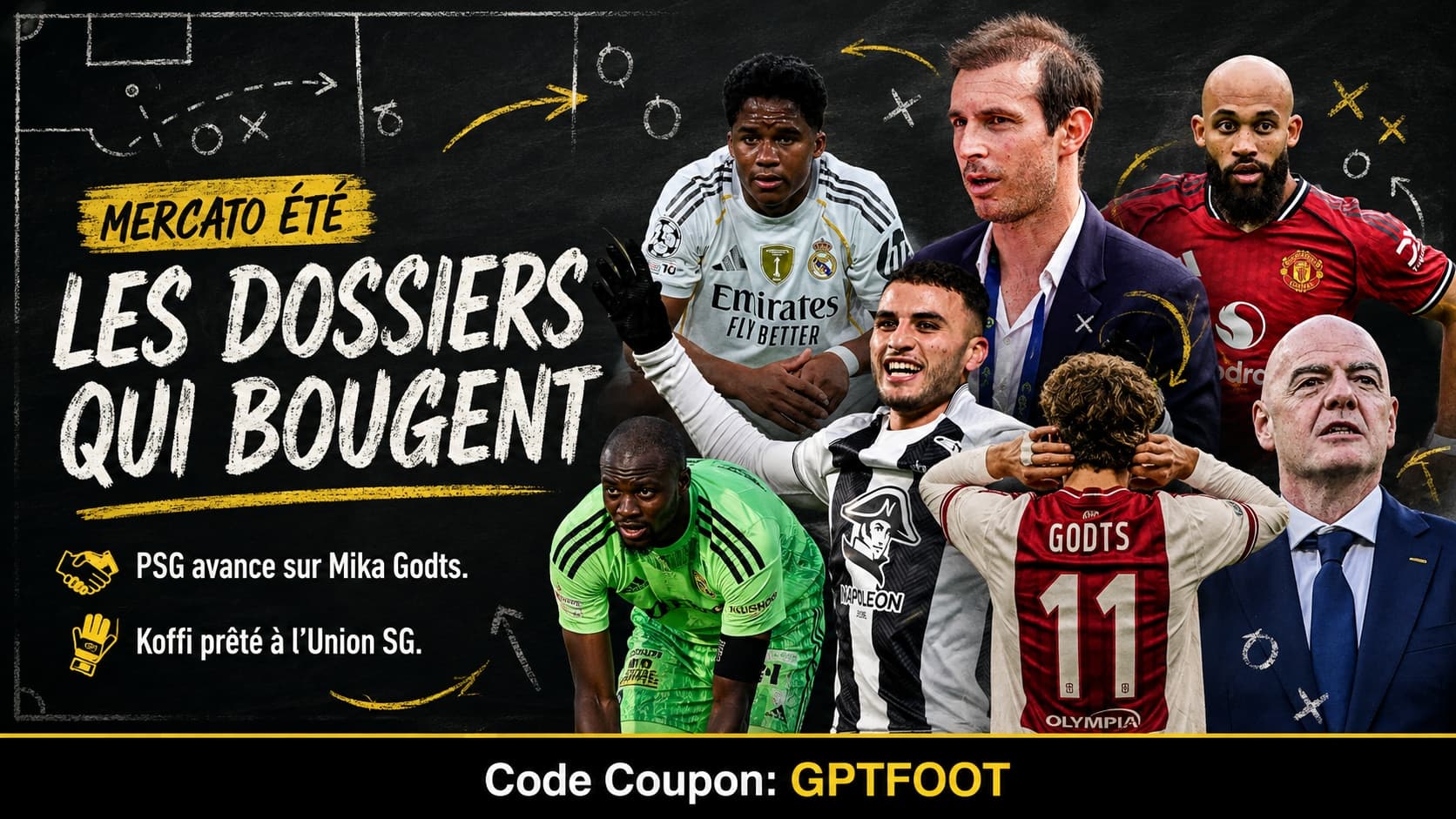 Un joueur de football professionnel sur un terrain